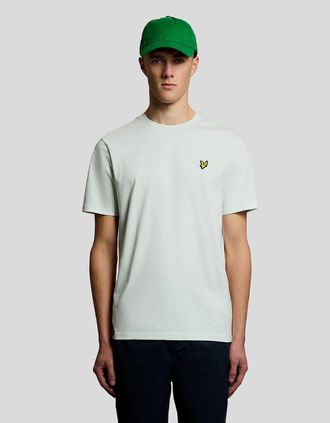 Lyle & Scott Lyle And Scott Mens Cotton Crew Neck T-Shirt - Green - Size: 38