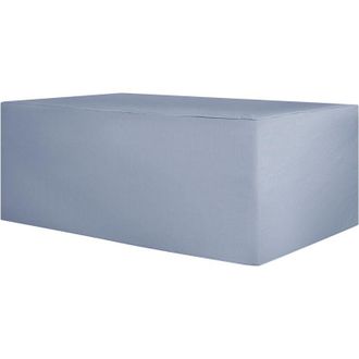 Beliani Cubierta Impermeable Para Muebles De Jard&iacute;n Tela Recubierta De Pvc Gris 275 X 230 X 70 Cm Maestro Chuva