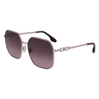 Victoria Beckham Red Metal Womens Sunglasses