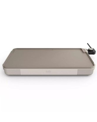 Bella 12X22in Ceramic Griddle With Warming Tray