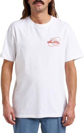 Quiksilver Wave Festival Graphic T-Shirt in White at Nordstrom, Size Medium