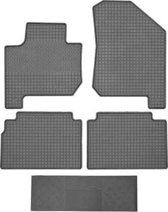 OEM Alfombrillas Rigum 904741 + Funda 900101 - Kia Soul Ii Ev Crossover De 2014, Espacio Para Los Pies Delantero (hk) - Instaladas
