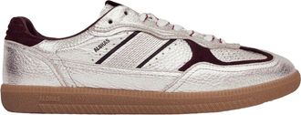 Alohas Silver Low-Top Sneakers