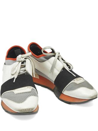 Balenciaga lace-up sneakers - Toni neutri