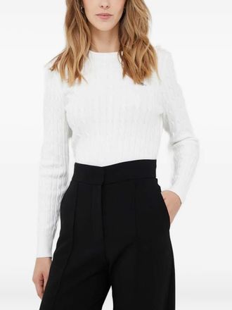 GANT Maglione con logo - Bianco