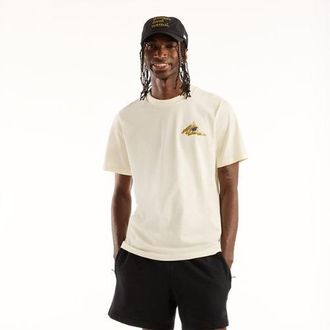 New Balance Uomo Marathon du Mont Blanc Graphic T-Shirt 2 in Beige, Maglia di Poliestere, Taglia XL