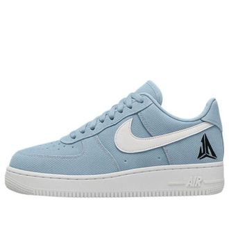 Nike x Ja Morant Air Force 1 Low Denim Light Armory Blue IQ9773-400