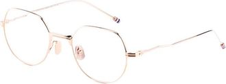 Thom Browne Stijlvolle Portemonnee voor Dagelijks Gebruik - unisex - Brillen - Roze - 48 MM - Accessoires