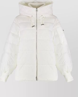 Pinko hooded short down jacket