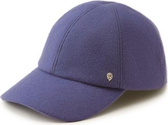 Helen Kaminski Adwa Wool Blend Baseball Hat in Steel Blue at Nordstrom Rack