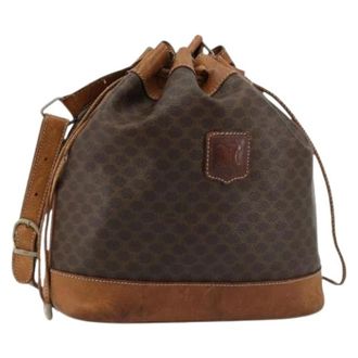 Celine Pre-owned Bucket Bags, female, Brown, Size: ONE SIZE Pre-owned Bucket Bag