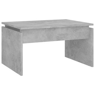 vidaXL Tavolino Da Salotto Grigio Cemento 68x50x38cm Legno Multistrato - Vidaxl