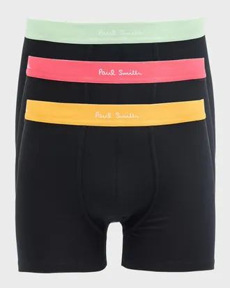 Paul Smith Men & apos;s Color-Band 3-Pack Trunks