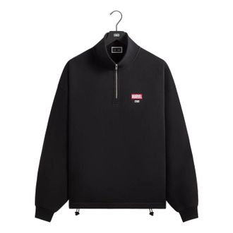 Kith x Marvel Wolverine Nelson Quarter Zip Black KHM034775-001