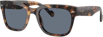 Vogue Sunglasses, male, Brown, Size: ONE SIZE Acetate Rectangular Sunglasses