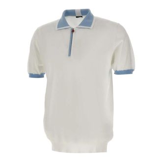Kiton Polo Shirts, male, Blue, Size: XL Kiton T-shirts and Polos Blue