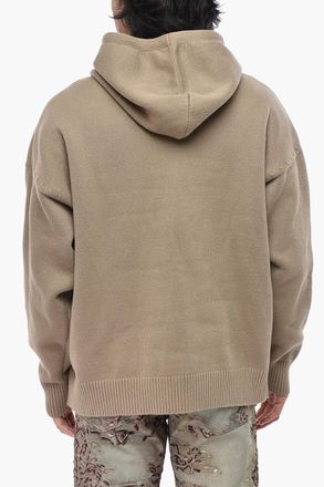 Off-white Felpa Hoodie METEOR in Maglia con Dettaglio in Doppio Tessuto Off-White