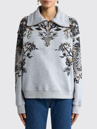 Etro Sweatshirt Woman color Grey