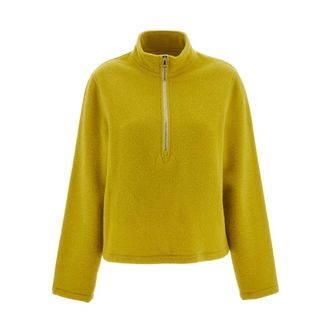 Rier Sudadera de forro polar - Knitwear - Mujer - Amarillo - S