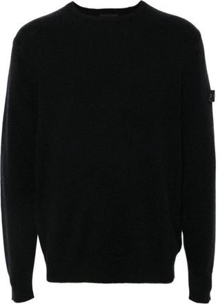 Peuterey Gediz Trui - Heren - Ronde hals truien - Blauw - L - Wol - Truien & Vesten