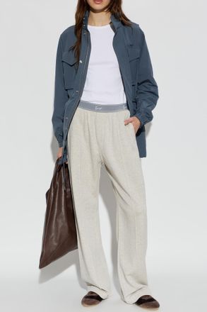 Kenzo Light Jacket With Hood, Womens, Blue