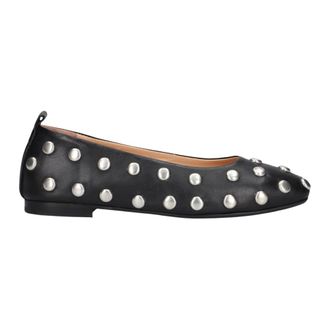 Stefano Lauran Ballerina 4669 - Dames - Schoenen - Zwart - Maat: 37 EU Leer