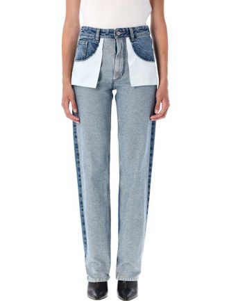 Maison Margiela Reversed Front Jeans