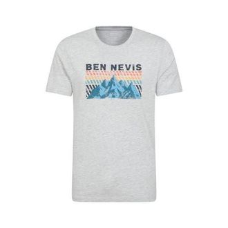 Mountain Warehouse Ben Nevis Graphic T-Shirt in Light Grey at Nordstrom, Size X-Large