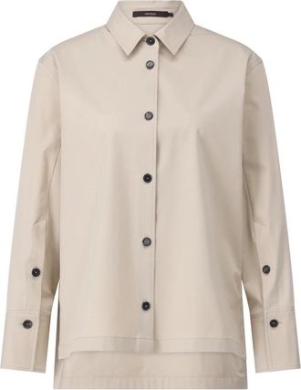 Windsor Losse Overhemdblouse - Dames - Overhemden - Beige - S - Overhemden