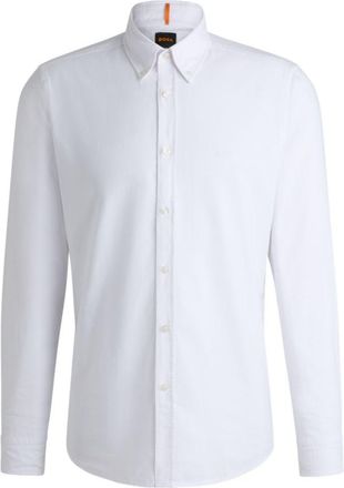 BOSS Button-down regular-fit shirt in Oxford cotton