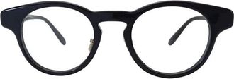 Loewe Round Full Rim Eyeglasses - Black