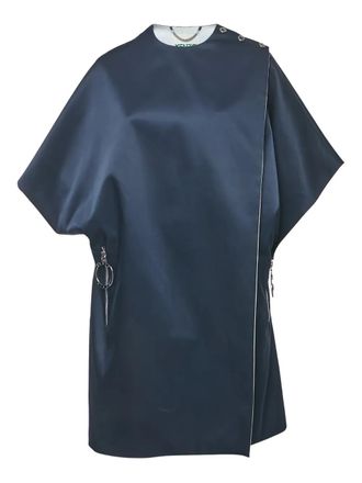 Kenzo Gekruist cape jack - Blauw