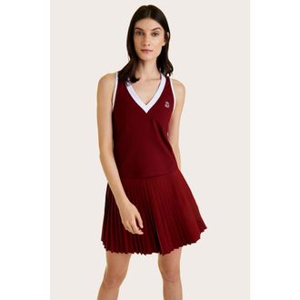 Alala Tennis Tank in Garnet at Nordstrom, Size X-Small