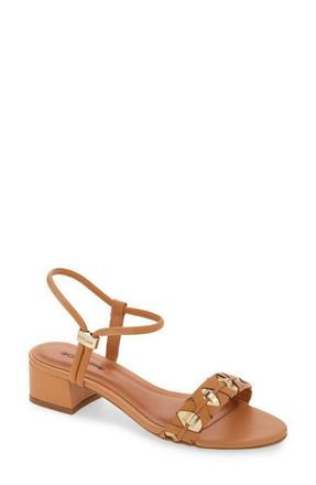 Bottero Elsa Ankle Strap Sandal in Natural 25 at Nordstrom, Size 10