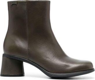 Camper Kiara leather ankle boots - women - Leather - 35 - Green