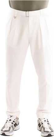 Paolo Pecora Lichtgewicht Broek - Heren - Slim Fit Broeken - Beige - XL - Katoen - Broeken