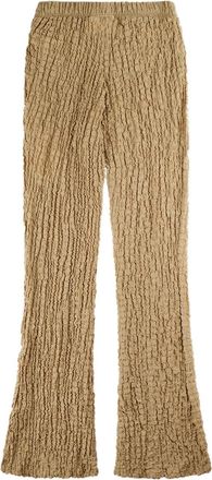 Song for the Mute Pantaloni con effetto stropicciato - Marrone