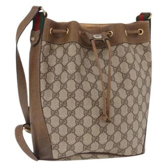 Gucci Borsa a secchiello vintage GG Canvas Pre-owned - - Pre-owned - Donna - Beige - ONE SIZE