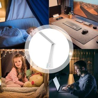 OEM L&aacute;mpara De Escritorio General, Iluminaci&oacute;n Plegable Con Control T&aacute;ctil, Luz Nocturna Led, Dormitorio, Apartamento, Hotel, Sala De Estar