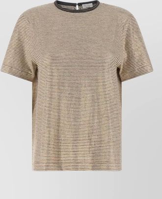 Brunello Cucinelli linen t-shirt