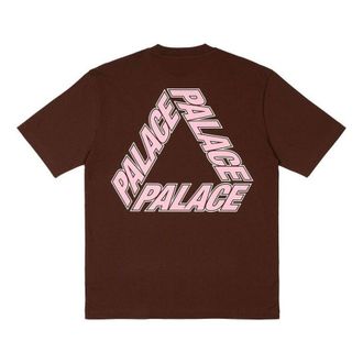 Palace P-3 Outline T-Shirt Nice Brown P26TS192