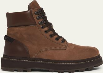 【関税＆送料込み】Moncler 'Gaia' Brown Suede Ankle Boots Moncler 'gaia' Brown Suede Ankle Boots | ModeSens
