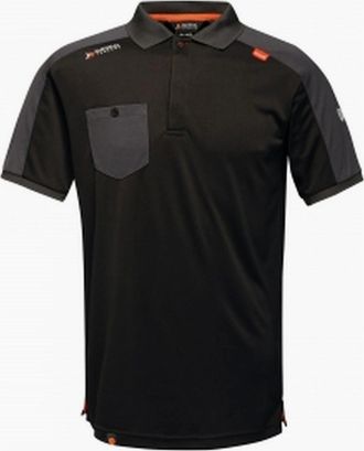 Regatta Mens Regatta Professional Mens Polo Shirt - Black - Size: 40