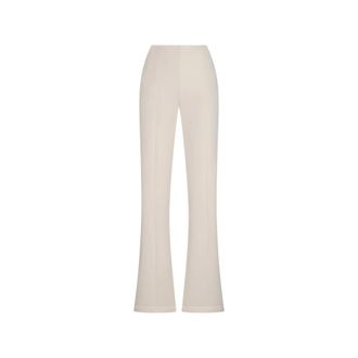 Blumarine Pantal&oacute;n Largo Neopreno - Trousers - Mujer - Beige - 2XS