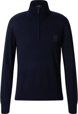 Belstaff Maglione Troyer - - Knitwear - Uomo - Blu - 2XL