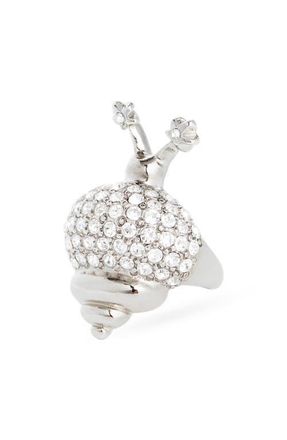 Collina Strada Crystal Clear Snail Ring at Nordstrom, Size 10
