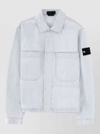 Stone Island denim regular-fit jacket