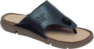 Lobo Solo Womens 1881 Thong Sandal In Black