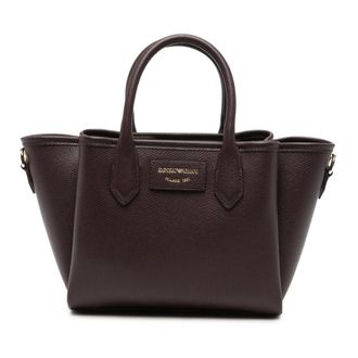 Emporio Armani Borsa Shopping - - Bags - Donna - Marrone - ONE SIZE
