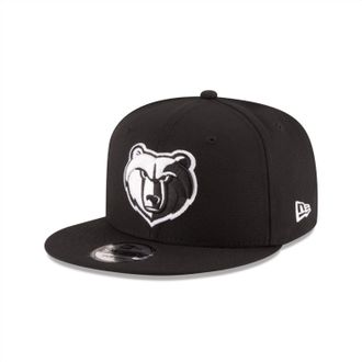 New Era Mens Memphis Grizzlies Basic 9Fifty Snapback Hat In Black